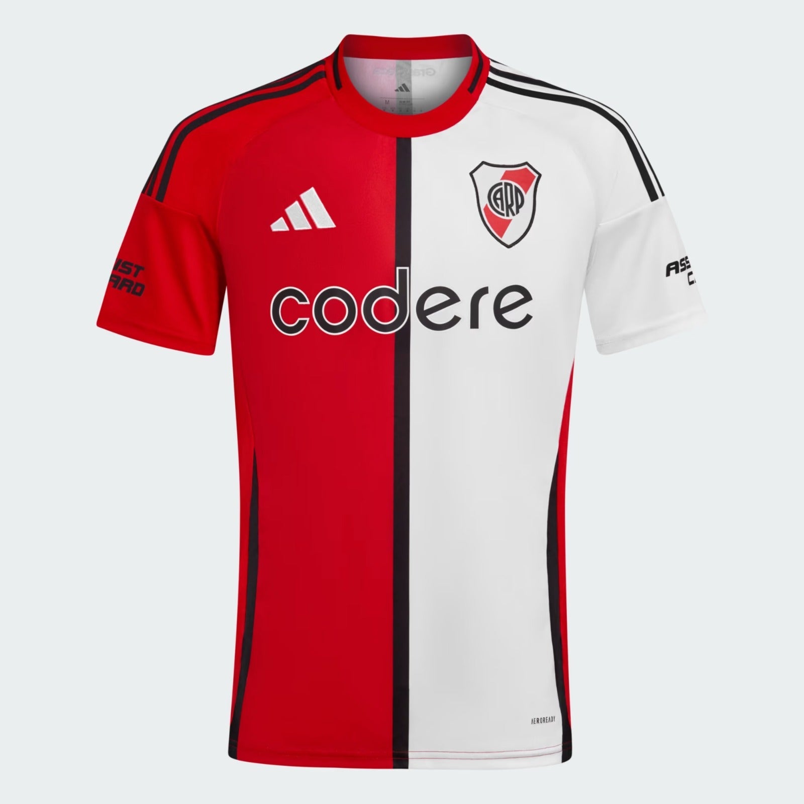 River Plate 24/25 Men’s Third Jersey – Front view with vibrant red and white accents